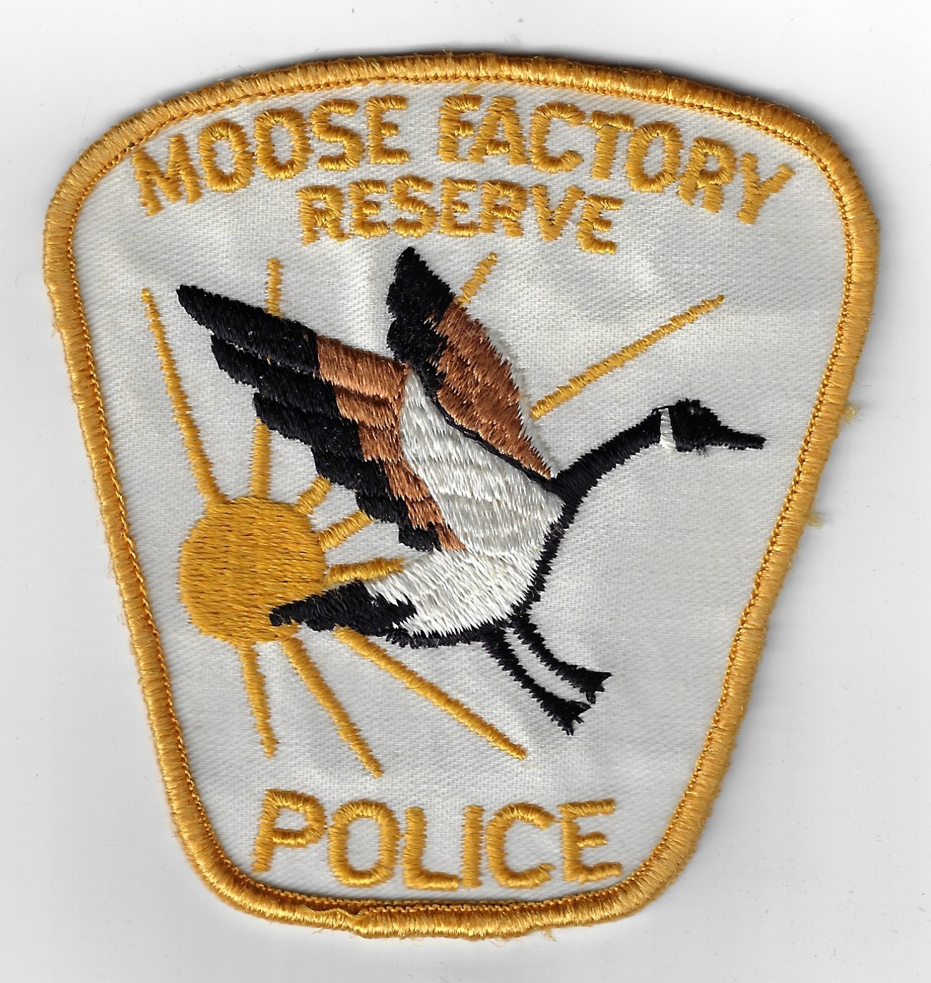 Canadian Moose Factory Reserve Police Cloth Patch