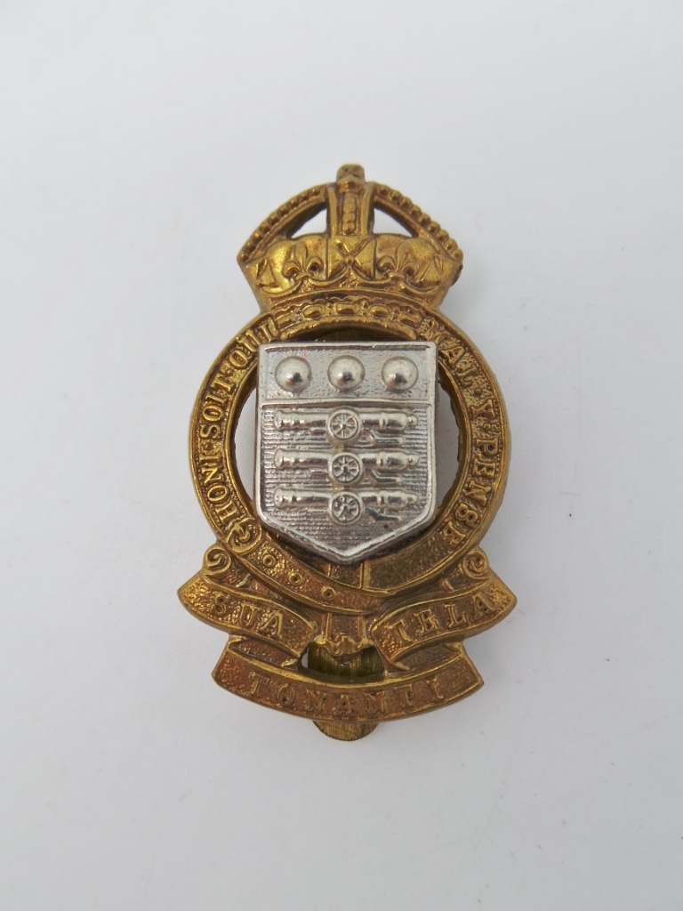 Royal Army Ordnance Corps (R.A.O.C.) Cap Badge - King's Crown