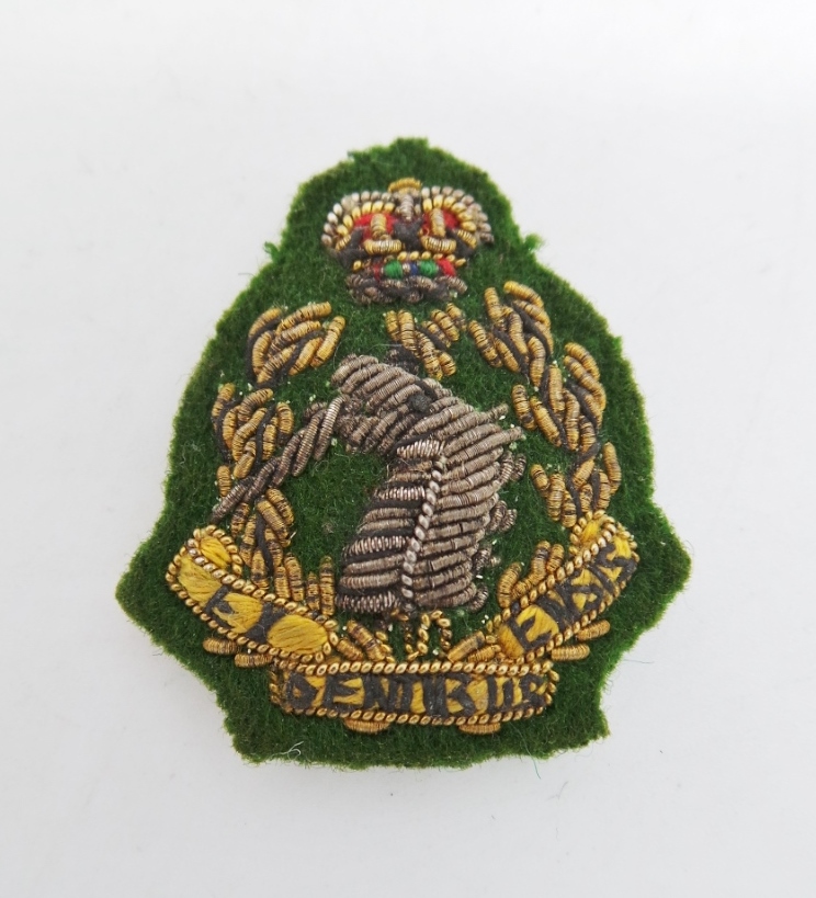 Royal Army Dental Corps (R.A.D.C.) Officers Bullion Collar Badge