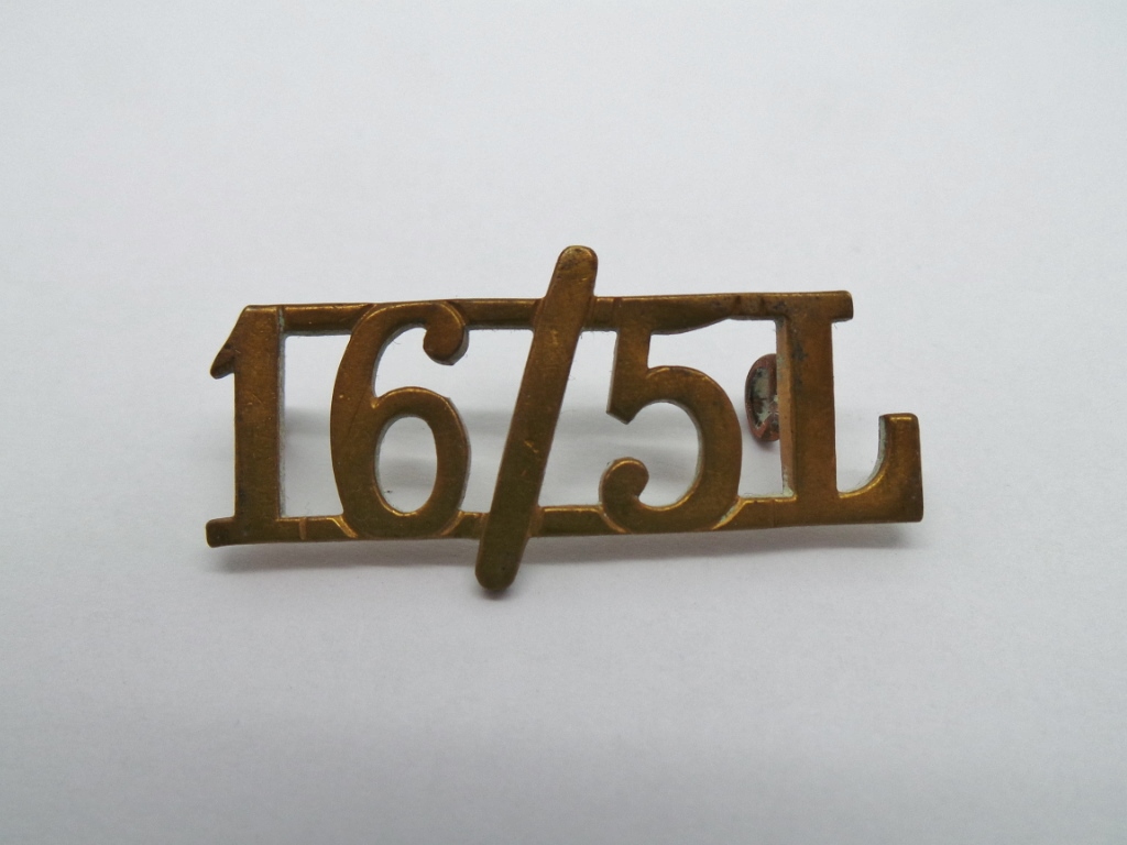 16th / 5th Queen's Lancers (16/5L) Shoulder Title