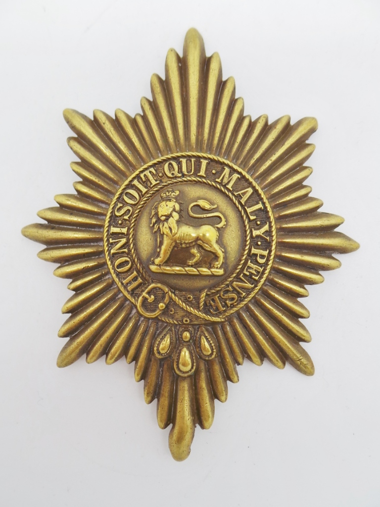 Victorian Worcestershire Regiment Valise Badge