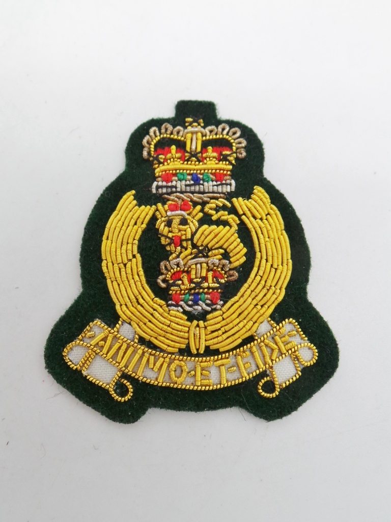 Adjutant General Corps Officers Bullion Beret Badge (Attached Light Infantry)