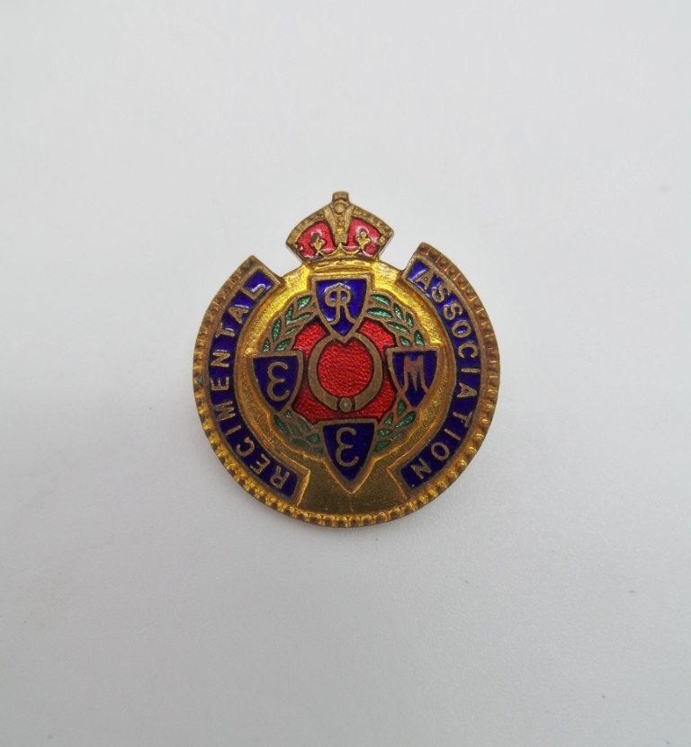 Royal Electrical & Mechanical Engineers (R.E.M.E.) Regimental Association Enamelled Lapel Pin Badge