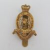 Royal Horse Artillery Brass Cap Badge - Queen's Crown