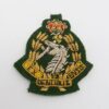 Royal Army Dental Corps Officers Bullion Beret Badge - Queen's Crown