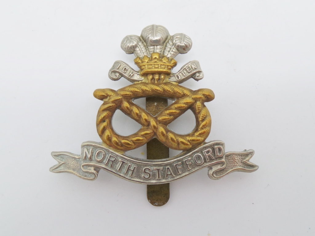 North Staffordshire Regiment Cap Badge