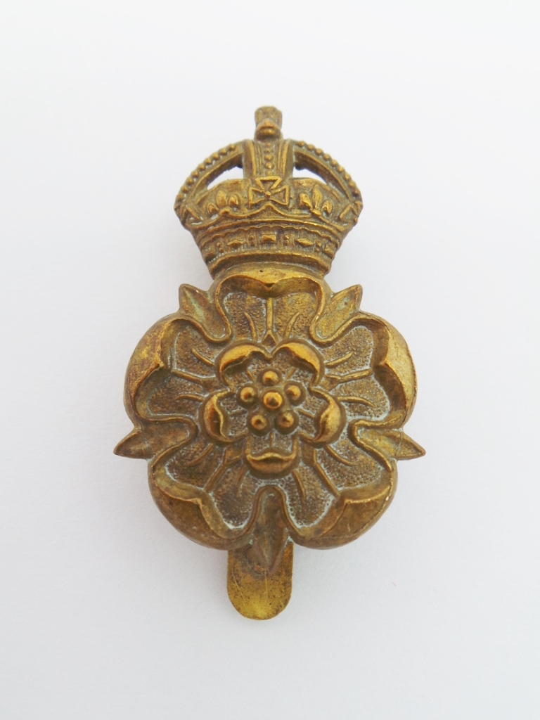 Yorkshire Dragoons Cap Badge - King's Crown