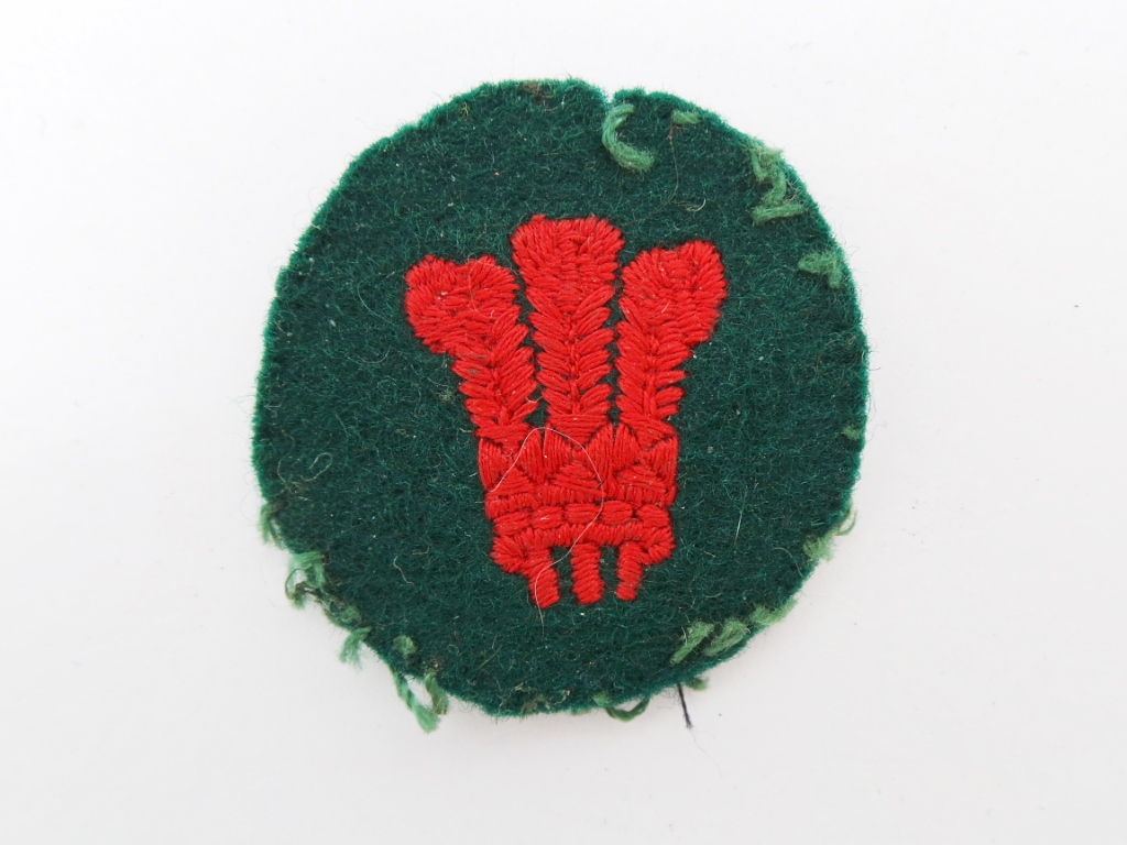 North Wales & Mid West District Cloth Formation Sign