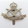 South Staffordshire Regiment Chrome Cap Badge - King's Crown