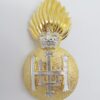 Royal Highland Fusiliers Anodised (Staybrite) Cap Badge