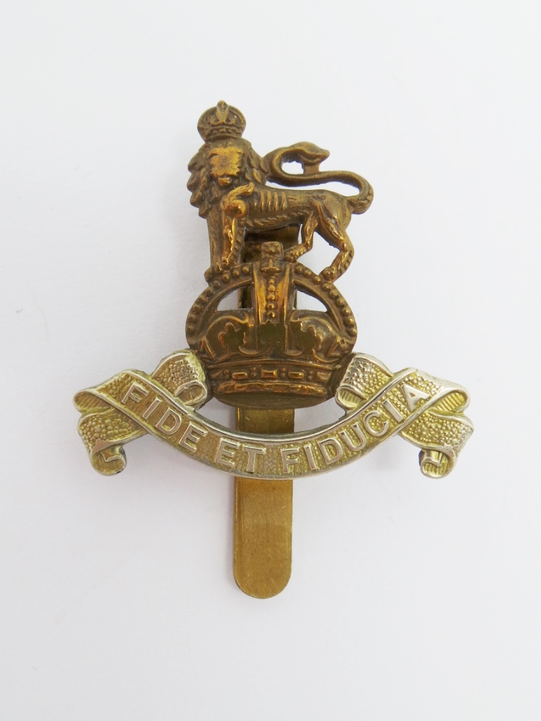 Royal Army Pay Corps (R.A.P.C.) Beret Badge - King's Crown