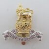 Royal Army Pay Corps (R.A.P.C.) Anodised (Staybrite) Cap Badge - Queen's Crown