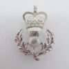Queen's Own Highlanders Anodised (Staybrite) Sporran Badge - Queen's Crown