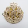 Royal Air Force (R.A.F.) Anodised (Staybrite) Cap Badge - Queen's Crown