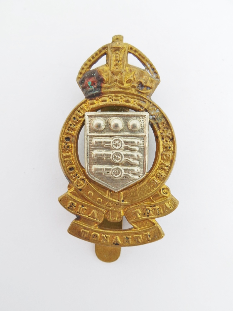 Royal Army Ordnance Corps (R.A.O.C.) Cap Badge - King's Crown