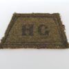 Home Guard (H.G.) Cloth Printed Shoulder Title