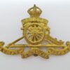 Royal Artillery Cap Badge - King's Crown