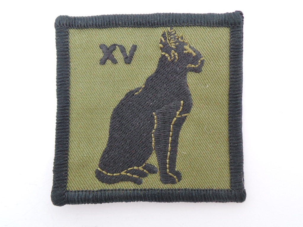 15 Signal Regiment Royal Signals Cloth Formation Sign