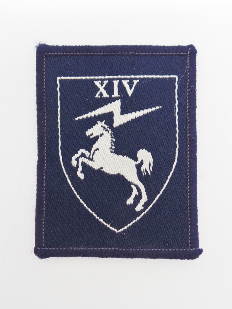14 Signal Regiment Royal Signals Cloth Formation Sign