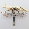 Queen's Own Yeomanry Anodised (Staybrite) Cap Badge 