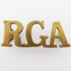 Royal Garrison Artillery (R.G.A.) Shoulder Title