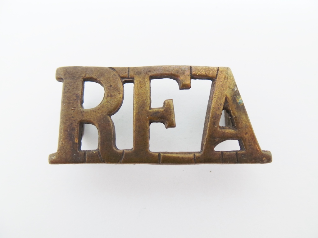 Royal Field Artillery (R.F.A.) Shoulder Title