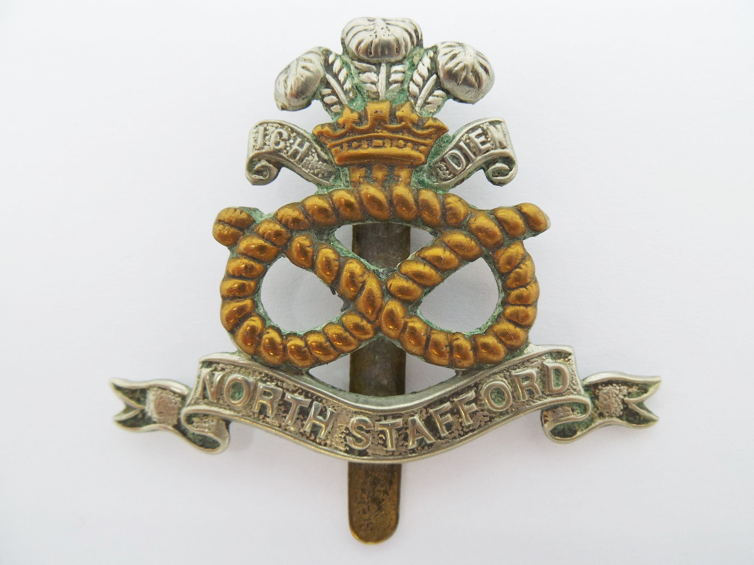 North Staffordshire Regiment Cap Badge