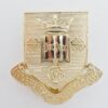 University of Sheffield O.T.C. Anodised (Staybrite) Cap Badge