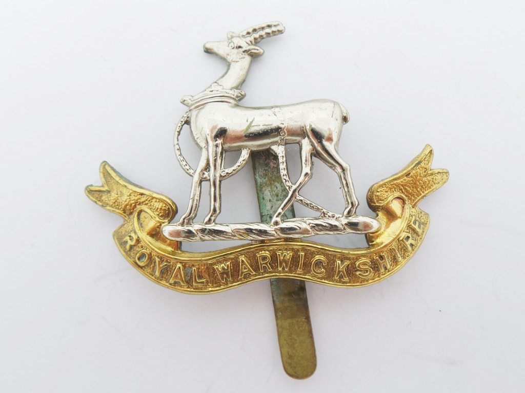 Royal Warwickshire Regiment Cap Badge