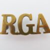 Royal Garrison Artillery (R.G.A.) Shoulder Title
