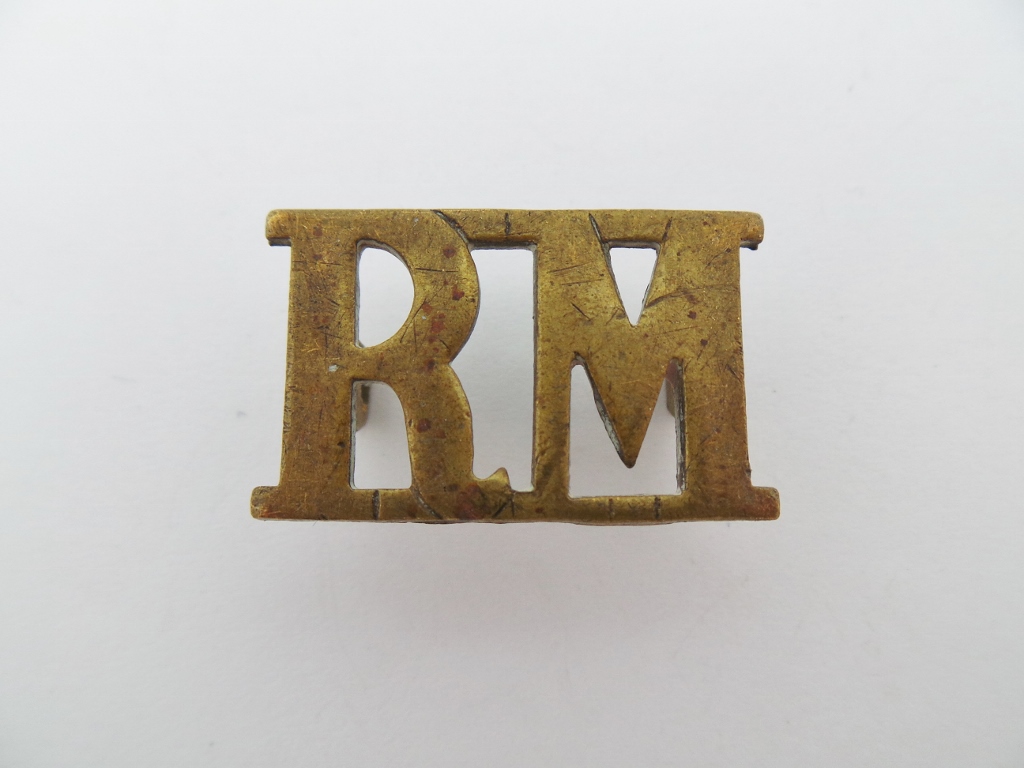 Royal Marines (R.M.) Shoulder Title