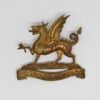 Brecknockshire Bn. South Wales Borderers Officer's Dress Cap Badge
