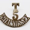 5th Territorial Bn. Royal Sussex Regiment (T/5/ROYAL SUSSEX) Shoulder Title