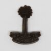 Royal West African Frontier Force (R.W.A.F.F.) WW2 Plastic Economy Cap Badge