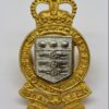 Royal Army Ordnance Corps (R.A.O.C.) Officer's Dress Cap Badge - Queen's Crown