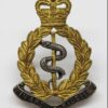 Royal Army Medical Corps (R.A.M.C.) Officer's Dress Cap Badge - Queen's Crown