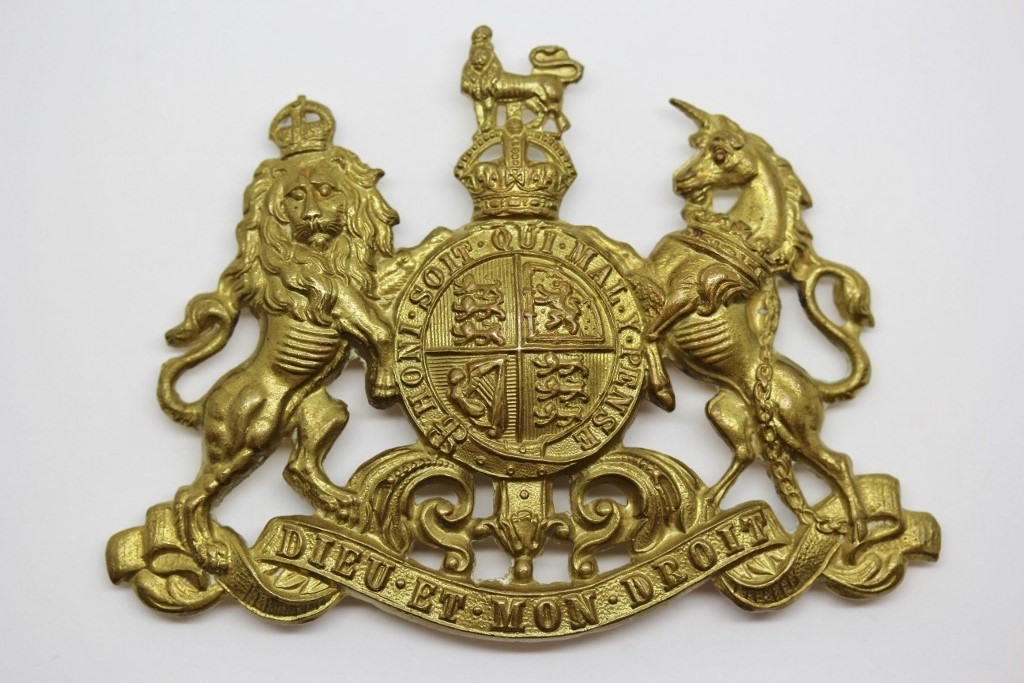 Royal Horse Guards Pouch Badge - King's Crown