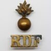 Royal Dublin Fusiliers (R.D.F.) Shoulder Title