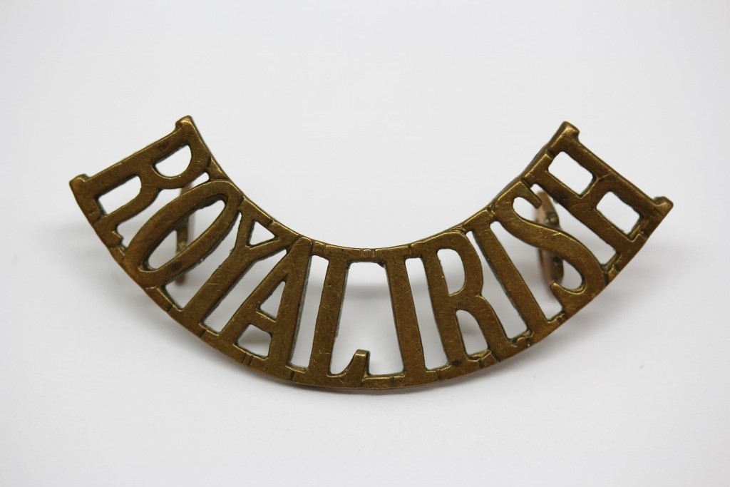 Royal Irish Regiment (ROYAL IRISH) Shoulder Title