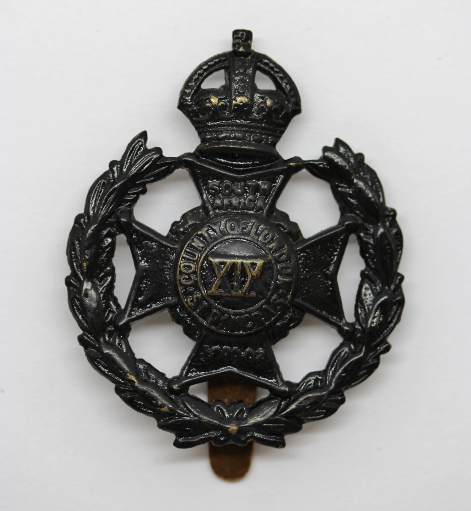 19th County of London Battalion (St. Pancras) London Regiment Cap Badge