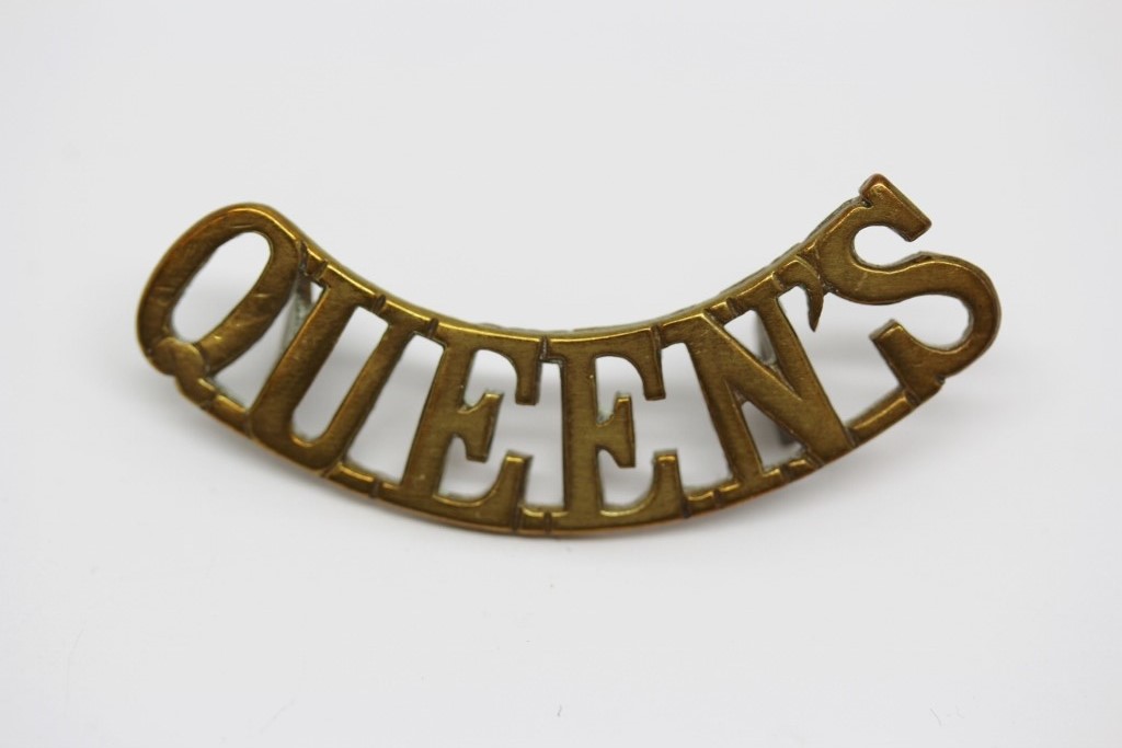 Queen's Royal West Surrey Regiment (QUEEN'S) Shoulder Title