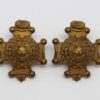 Pair of Royal Sussex Regiment Collar Badges
