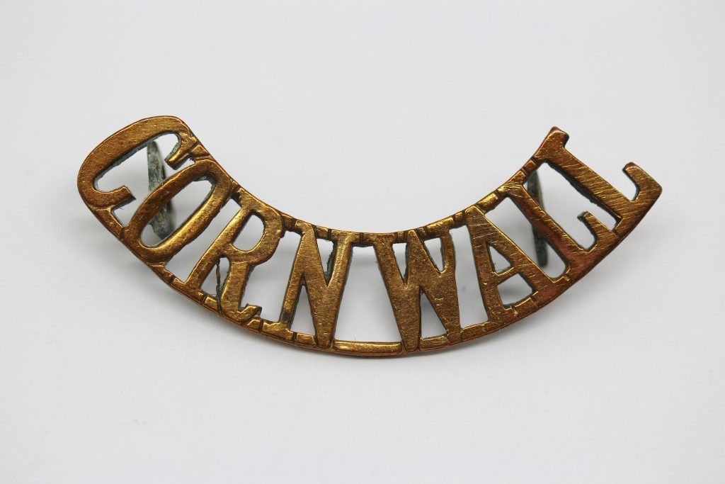 Duke of Cornwall's Light Infantry (CORNWALL) Shoulder Title