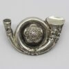 King's Own Yorkshire Light Infantry (K.O.Y.L.I.) Officer's Collar Badge
