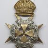 Edward VII Royal Malta Militia Helmet Plate