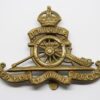 Royal Artillery Cap Badge - King's Crown