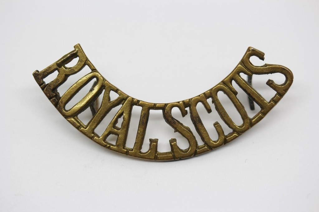Royal Scots (ROYAL SCOTS) Shoulder Title