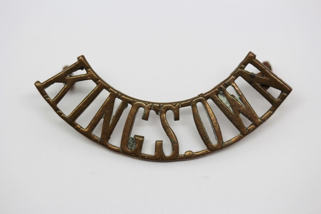 King's Own Royal Lancaster Regiment (KING'S OWN) Shoulder Title