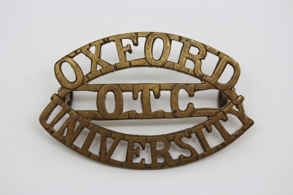 Oxford University O.T.C. Shoulder Title