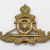 Royal Artillery Cap Badge - King's Crown